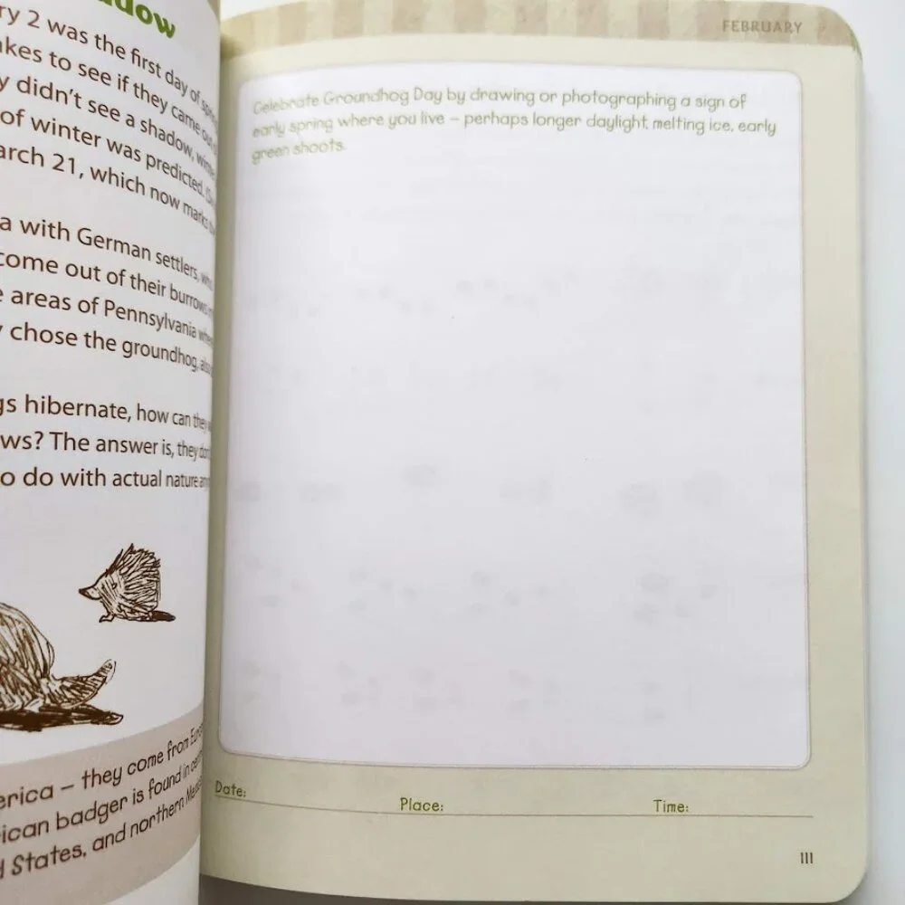 The Nature Connection Outdoor Workbook for Kids, Families, and Classrooms Clare